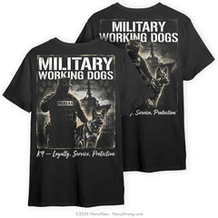"Dog Handler" Tee | Black