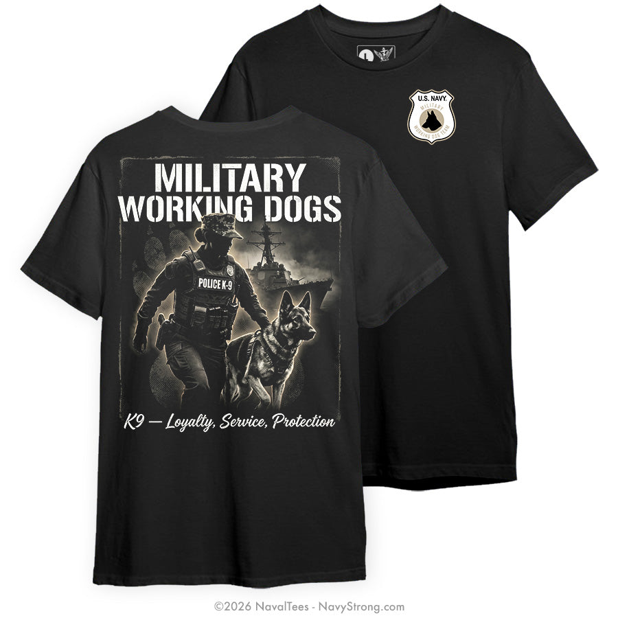 "Dog Handler" Tee | Black