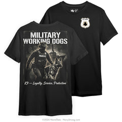 "Dog Handler" Tee | Black