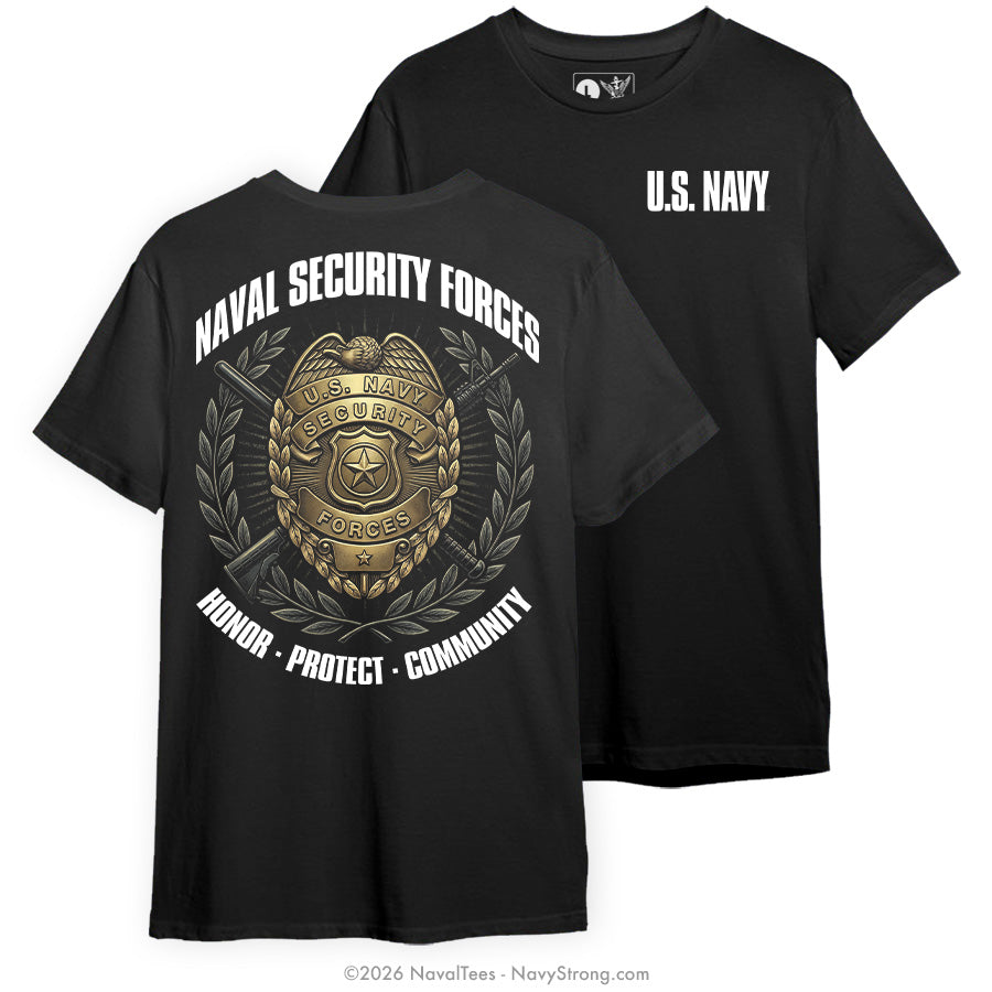 "NSF Badge" Tee | Black
