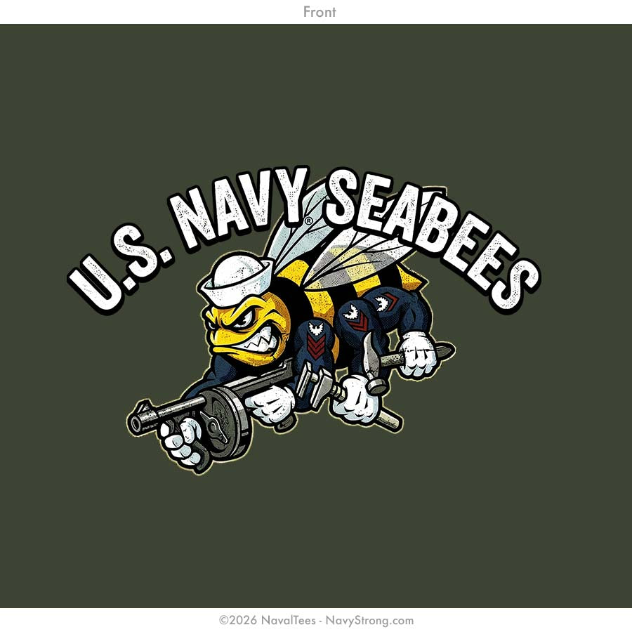 "Building the Way" Long Sleeve Tee | Military Green