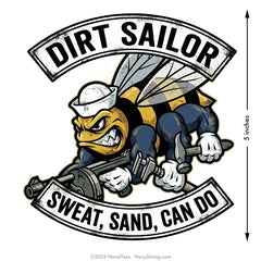 "Dirt Sailor" | 5 inch Vinyl Decal