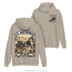 "Dirt Sailor" Hooded Sweatshirt | Khaki