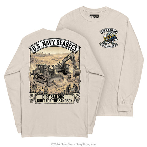 "Dirt Sailor" Long Sleeve Tee | Khaki