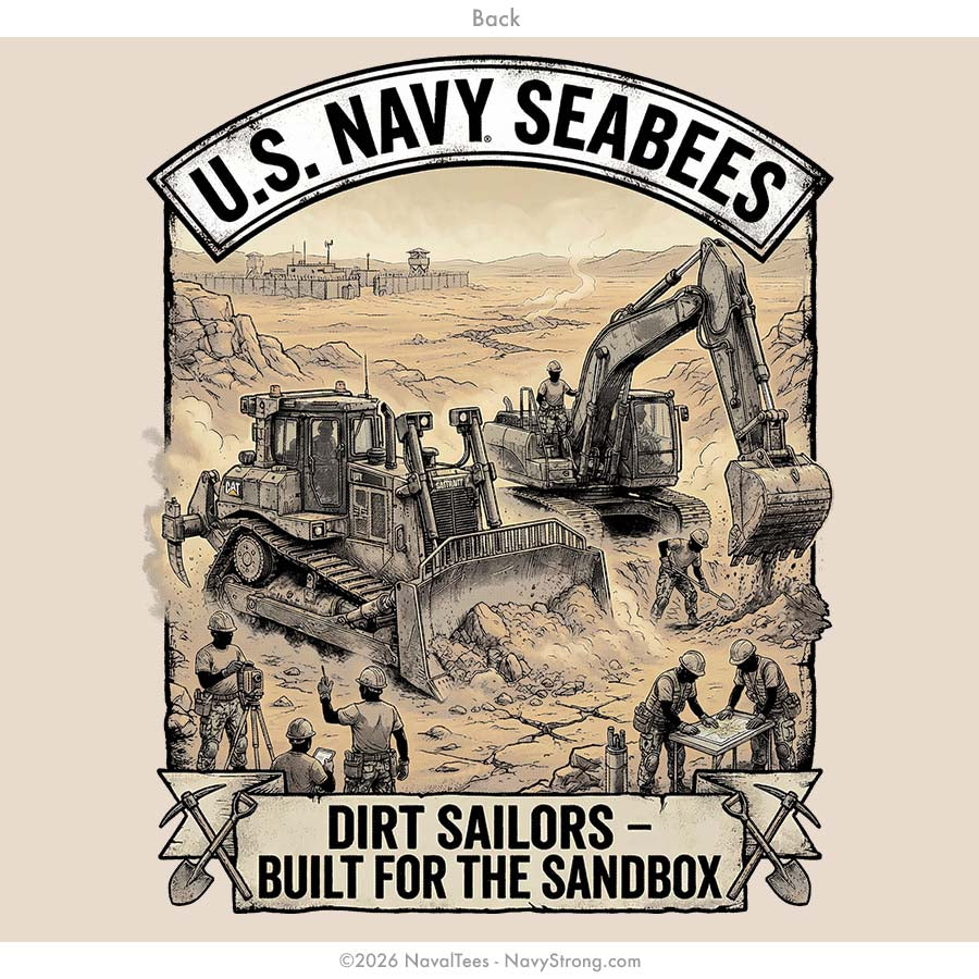 "Dirt Sailor" Hooded Sweatshirt | Khaki