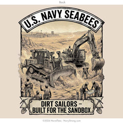 "Dirt Sailor" Hooded Sweatshirt | Khaki