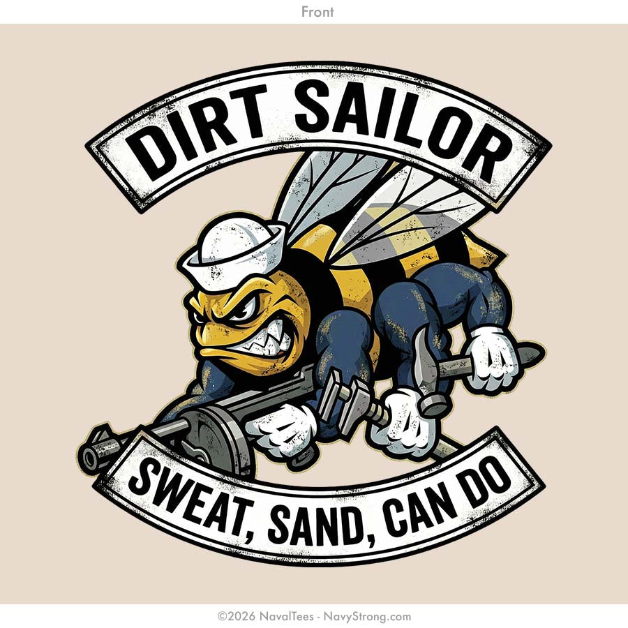 "Dirt Sailor" Long Sleeve Tee | Khaki