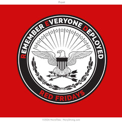 RED FRIDAY "Eagle" Tee | RED