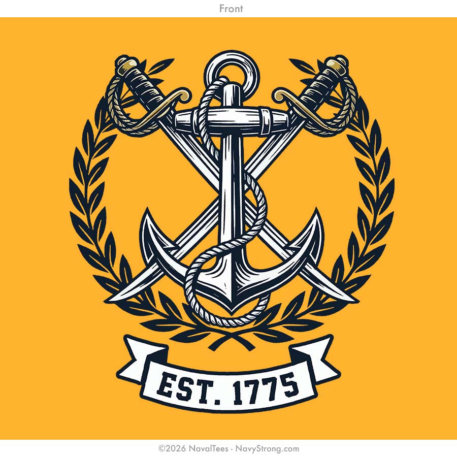 "HCC Crest" Tee | Gold