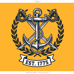 "HCC Crest" Tee | Gold