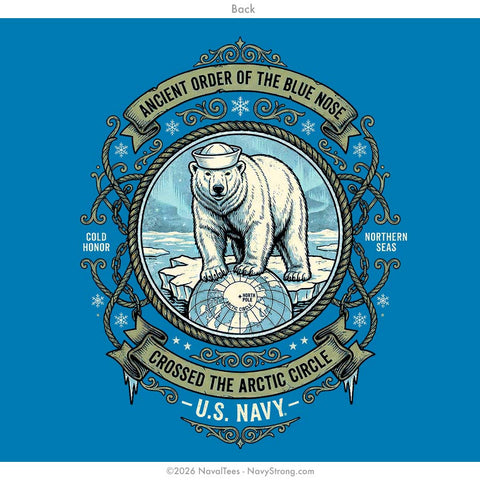 "Artic Circle" Tee | Sapphire