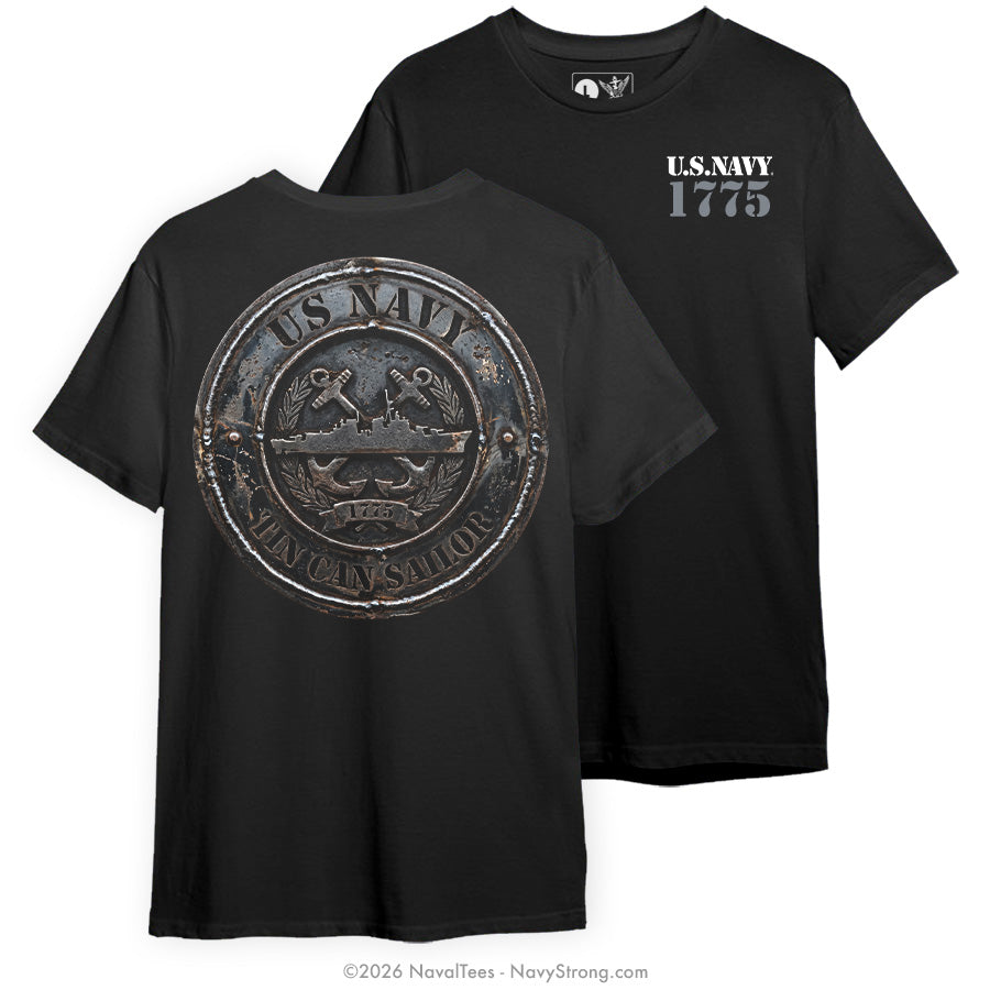"Tin Can Sailor" Tee | Black