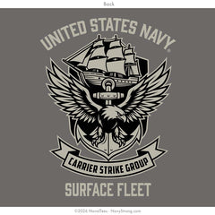 "Carrier Strike Group" Tee | Charcoal
