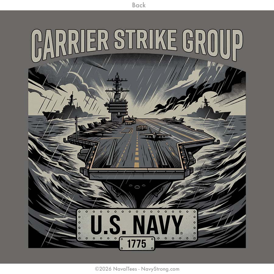 "Carrier Strike Group" Tee | Charcoal