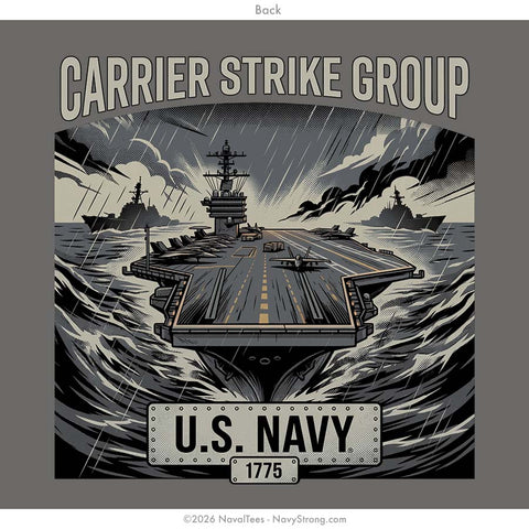 "Carrier Strike Group" Tee | Charcoal