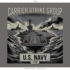 "Carrier Strike Group" Tee | Charcoal