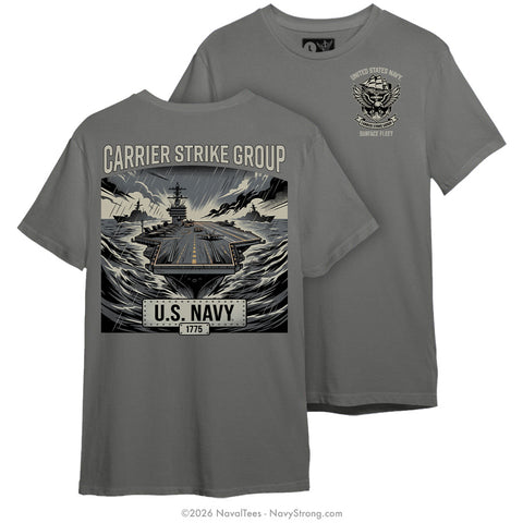 "Carrier Strike Group" Tee | Charcoal