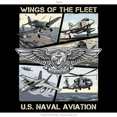 "Wings of the Fleet - EAWS" Tee | Black