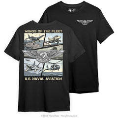 "Wings of the Fleet - EAWS" Tee | Black
