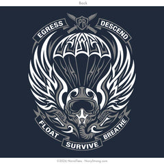 "Parachute Rigger" Tee | Navy