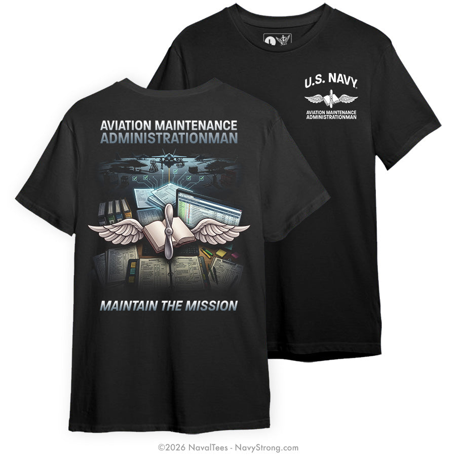 "Maintain the Mission" Tee | Black