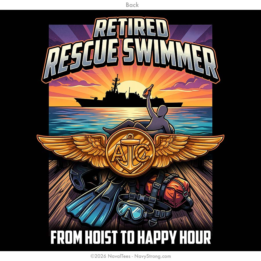 "Hoist to Happy Hour" Tee | Black