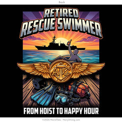 "Hoist to Happy Hour" Tee | Black