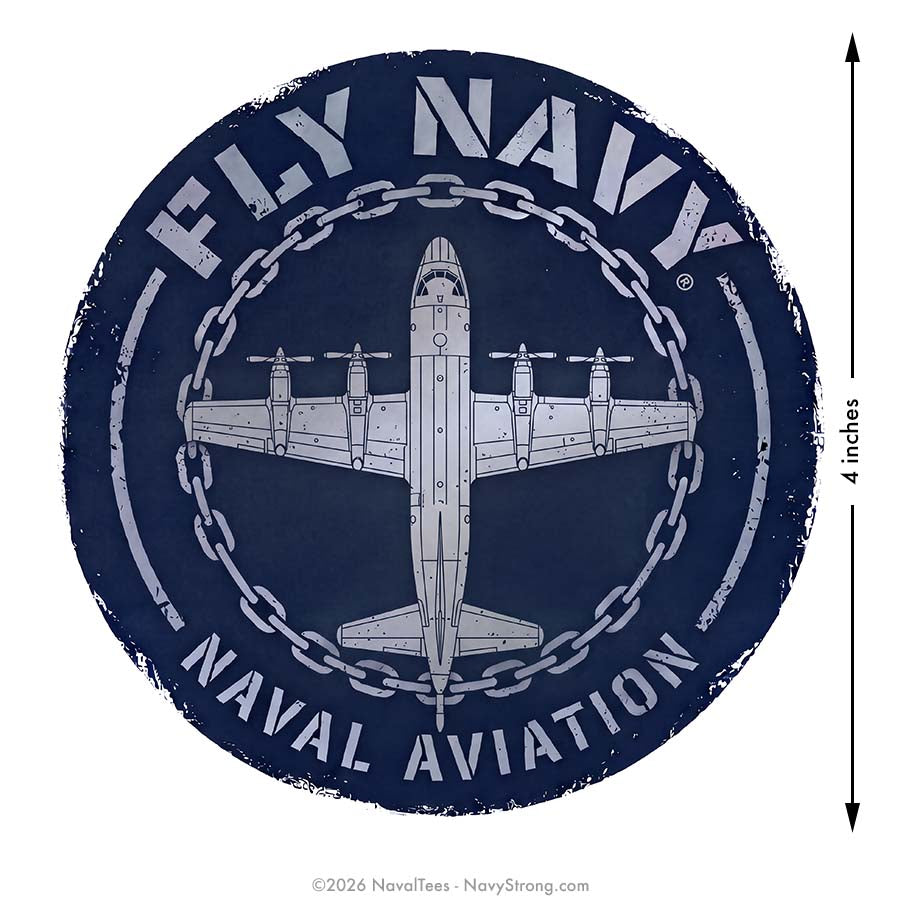 "Fly Navy Aircrafts" | 4 inch Vinyl Decal