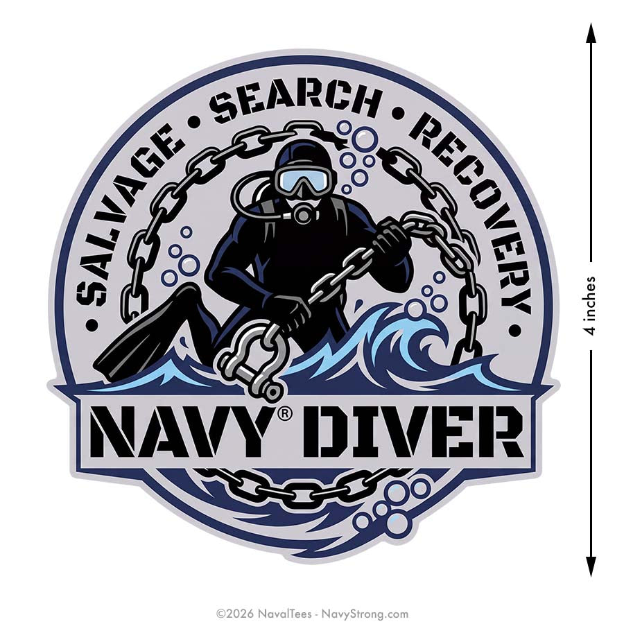 "Salvage Search Recovery" | 4 inch Vinyl Decal