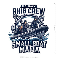 "Small Boat Mafia" | 5 inch Vinyl Decal