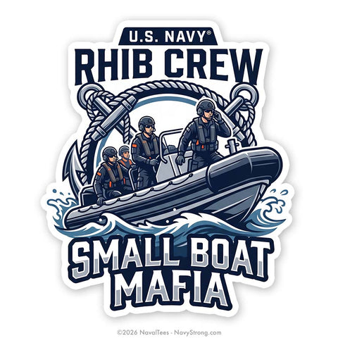 "Small Boat Mafia" | 5 inch Vinyl Decal