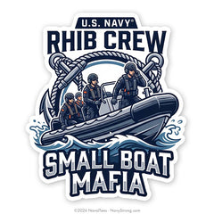 "Small Boat Mafia" | 5 inch Vinyl Decal