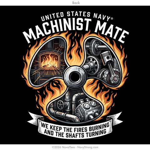 "Machinist Mate" Tee | Black