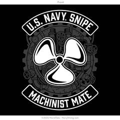 "Machinist Mate" Tee | Black