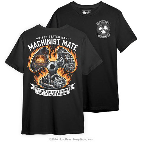 "Machinist Mate" Tee | Black