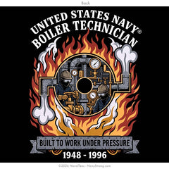 "Boiler Technician" Tee | Black