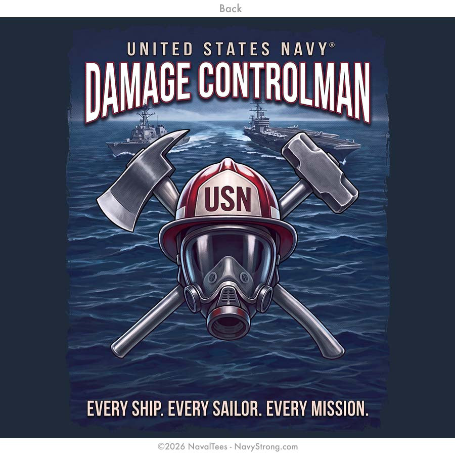"Damage Controlman" Tee | Navy