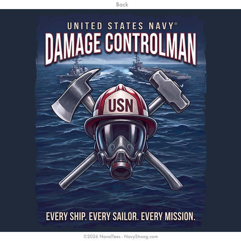 "Damage Controlman" Tee | Navy