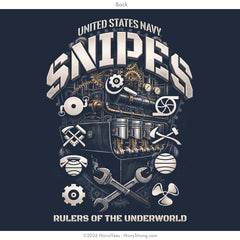 "Engine Room v2" Tee | Navy