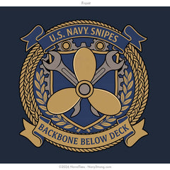 "Snipe Badge v2" Tee | Navy