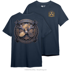 "Snipe Badge v2" Tee | Navy