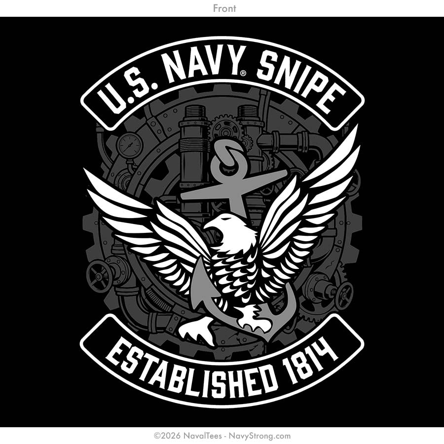 "Snipe Skull" Tee | Black