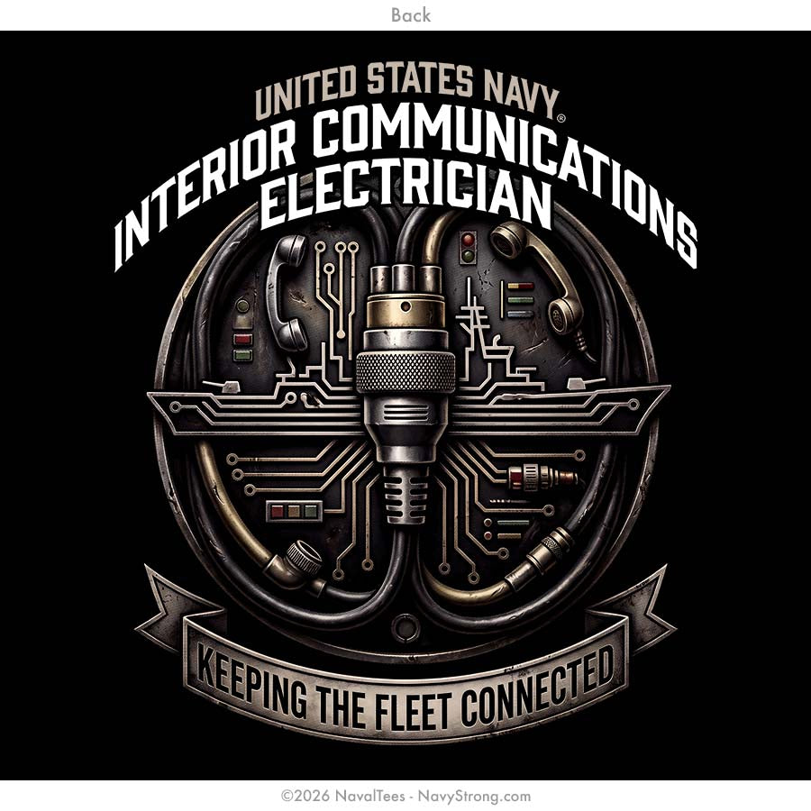"Interior Communications" Tee | Black