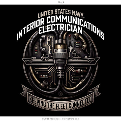 "Interior Communications" Tee | Black