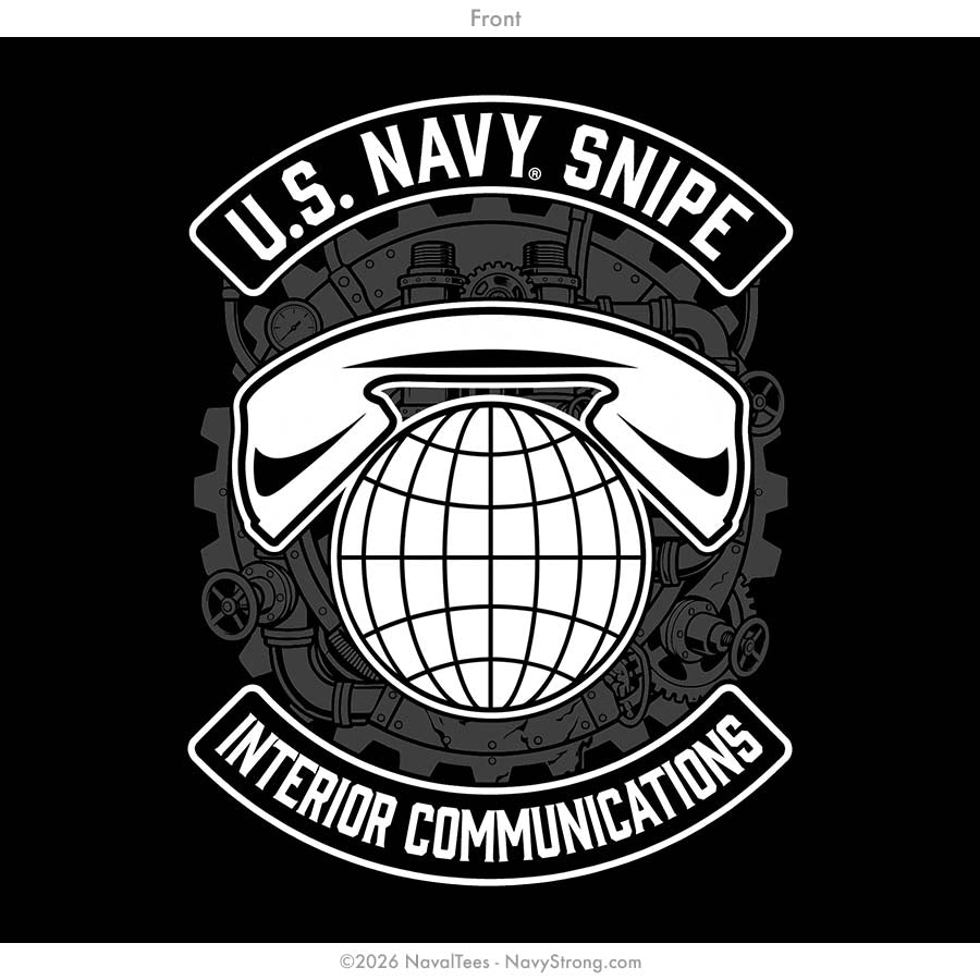 "Interior Communications" Tee | Black