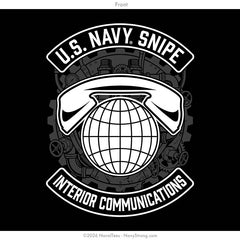 "Interior Communications" Tee | Black