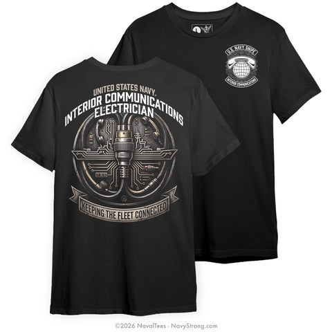 "Interior Communications" Tee | Black