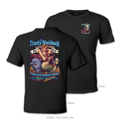 "Trusty Shellback" Tee - Black