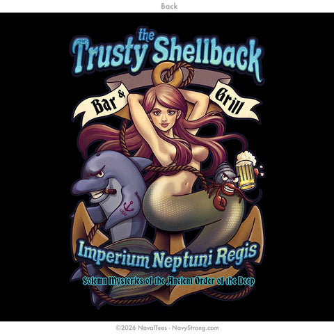 "Trusty Shellback" Tee | Black