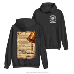 "The Watch" Hooded Sweatshirt | Black